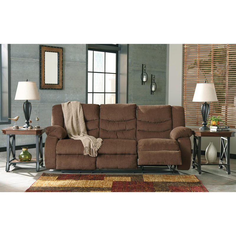 Signature Design by Ashley Tulen 98605U1 2 pc Reclining Living Room Set IMAGE 5