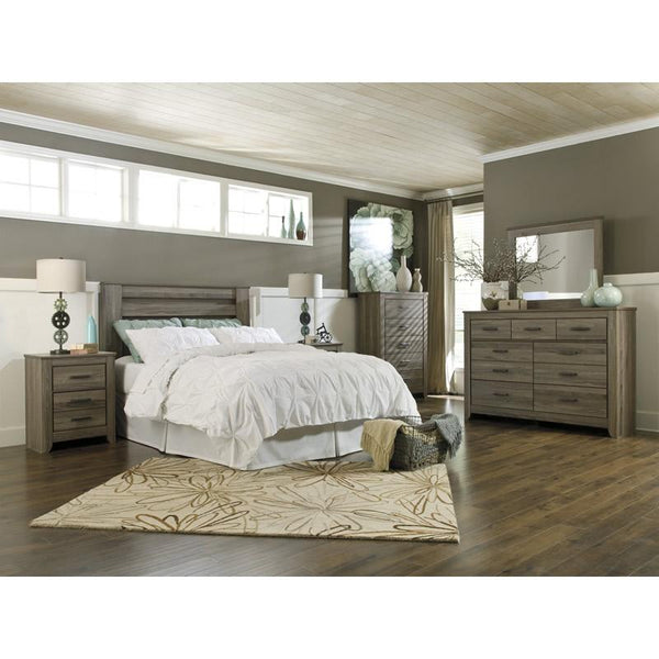 Signature Design by Ashley Zelen B248B13 3 pc Queen Poster Bedroom Set IMAGE 1