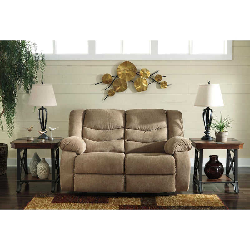 Signature Design by Ashley Tulen 98604U1 2 pc Reclining Living Room Set IMAGE 4