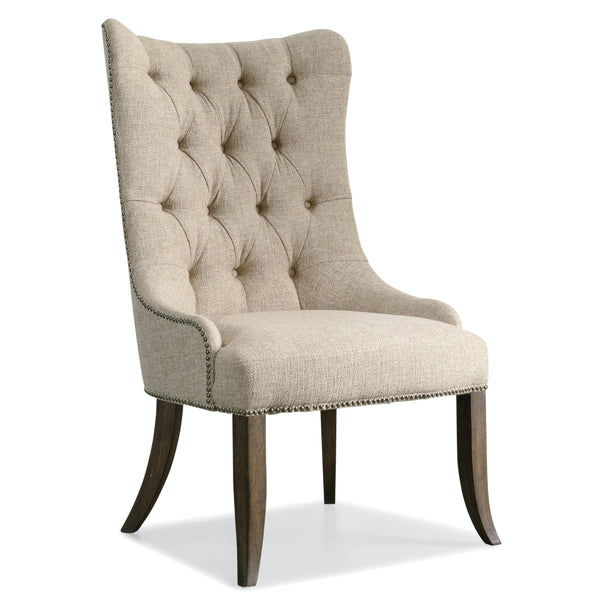 Hooker Furniture 5070-75511 Rhapsody Tufted Dining Chair IMAGE 1