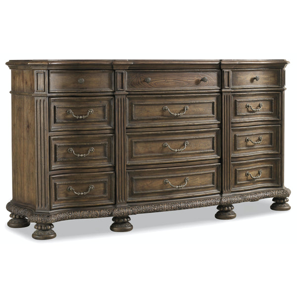 Hooker Furniture 5070-90002 Rhapsody Twelve Drawer Dresser IMAGE 1