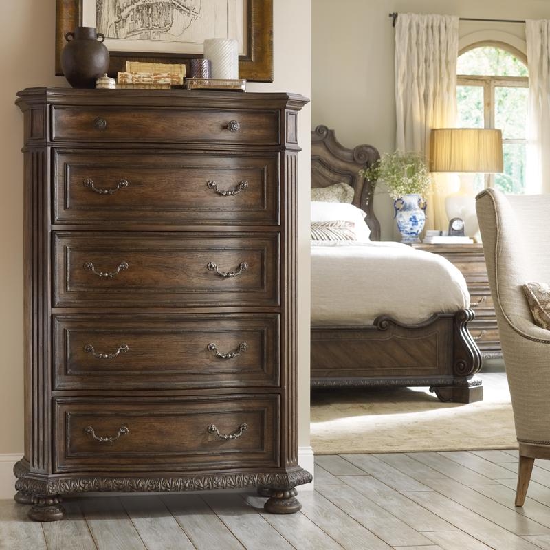 Hooker Furniture 5070-90010 Rhapsody Five Drawer Chest IMAGE 4