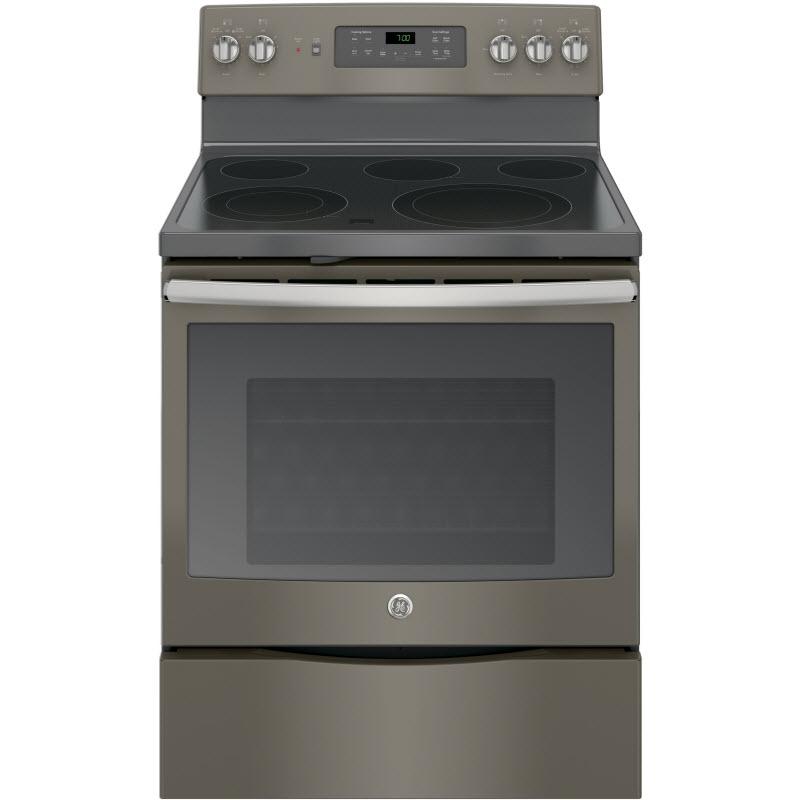 GE 30-inch Freestanding Electric Range JB700EJES IMAGE 1