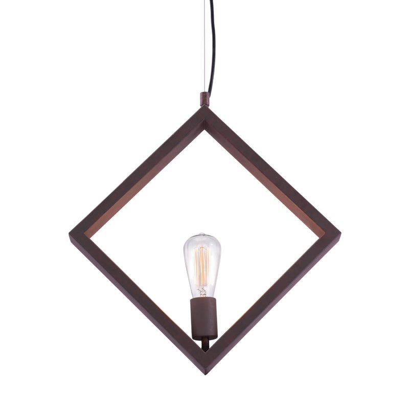 Zuo Rotorura 98417 Ceiling Lamp - Rust IMAGE 2