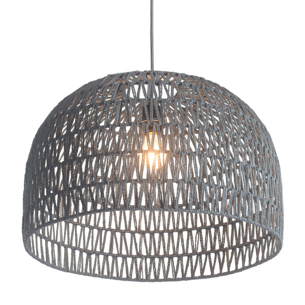 Zuo Paradise 50210 Ceiling Lamp - Grey IMAGE 1