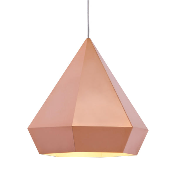 Zuo Forecast 50174 Ceiling Lamp - Rose Gold IMAGE 1