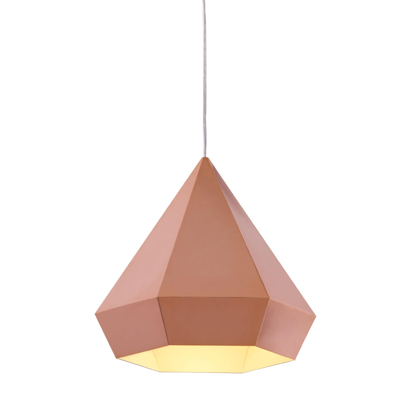 Zuo Forecast 50174 Ceiling Lamp - Rose Gold IMAGE 2