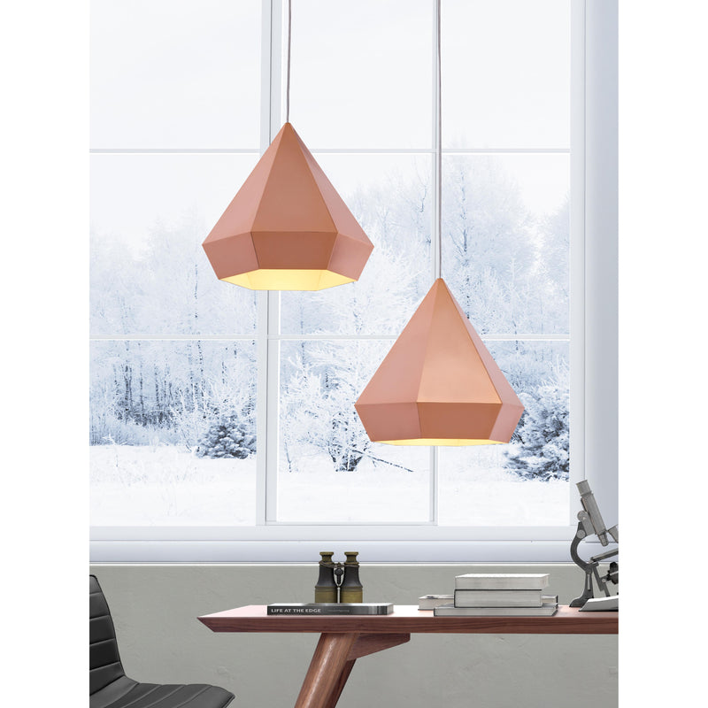 Zuo Forecast 50174 Ceiling Lamp - Rose Gold IMAGE 5