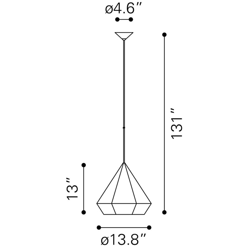 Zuo Forecast Pendant 50168 IMAGE 6