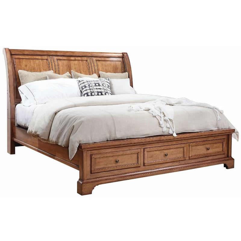 Aspen Home Alder Creek Queen Sleigh Bed with Storage I09-402/I09-400/09-403D IMAGE 1