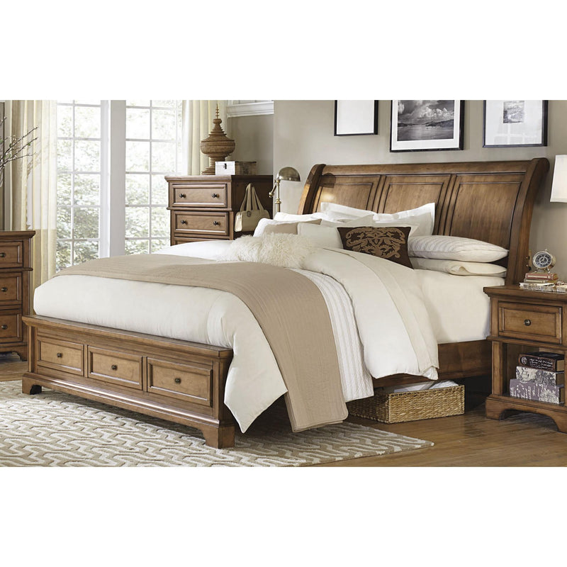 Aspen Home Alder Creek California King Sleigh Bed with Storage I09-410/I09-404/I09-407D IMAGE 2