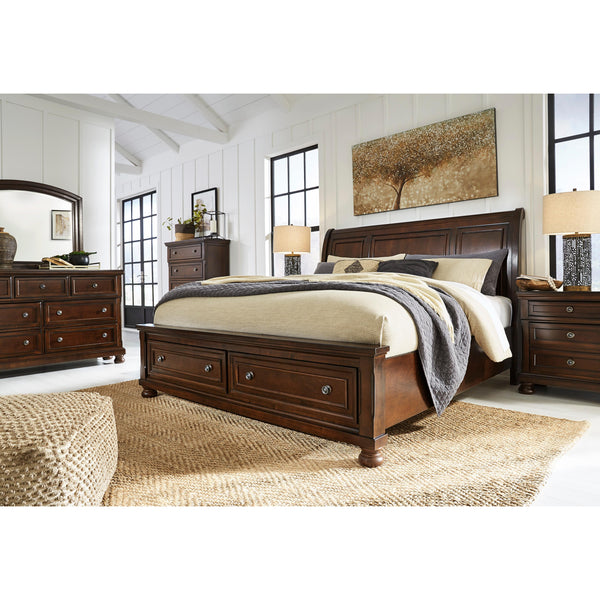 Millennium Porter B697B28 6 pc California King Sleigh Bedroom Set IMAGE 1