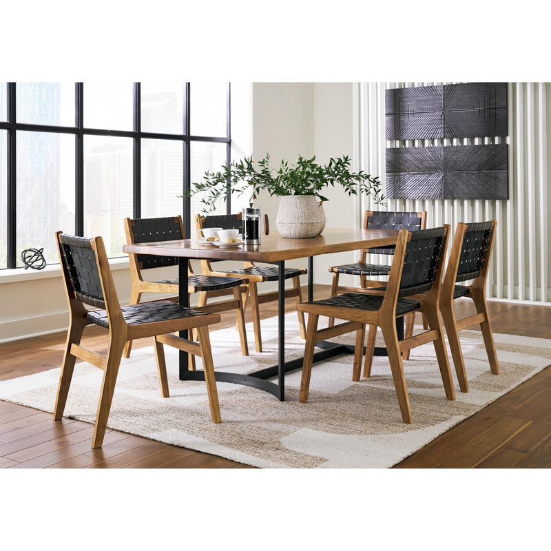 Signature Design by Ashley Fortmaine D872 7 pc Dining Set IMAGE 2