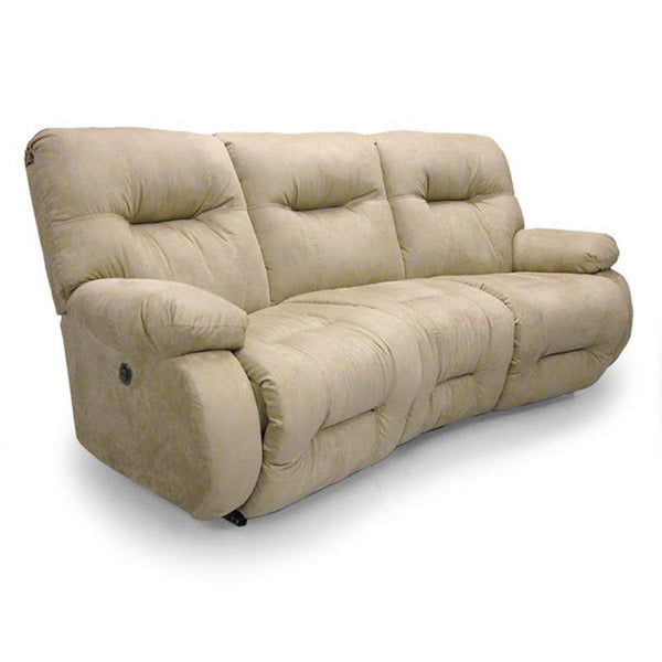 Best Home Furnishings Brinley Power Reclining Fabric Sofa U700RP4 IMAGE 1