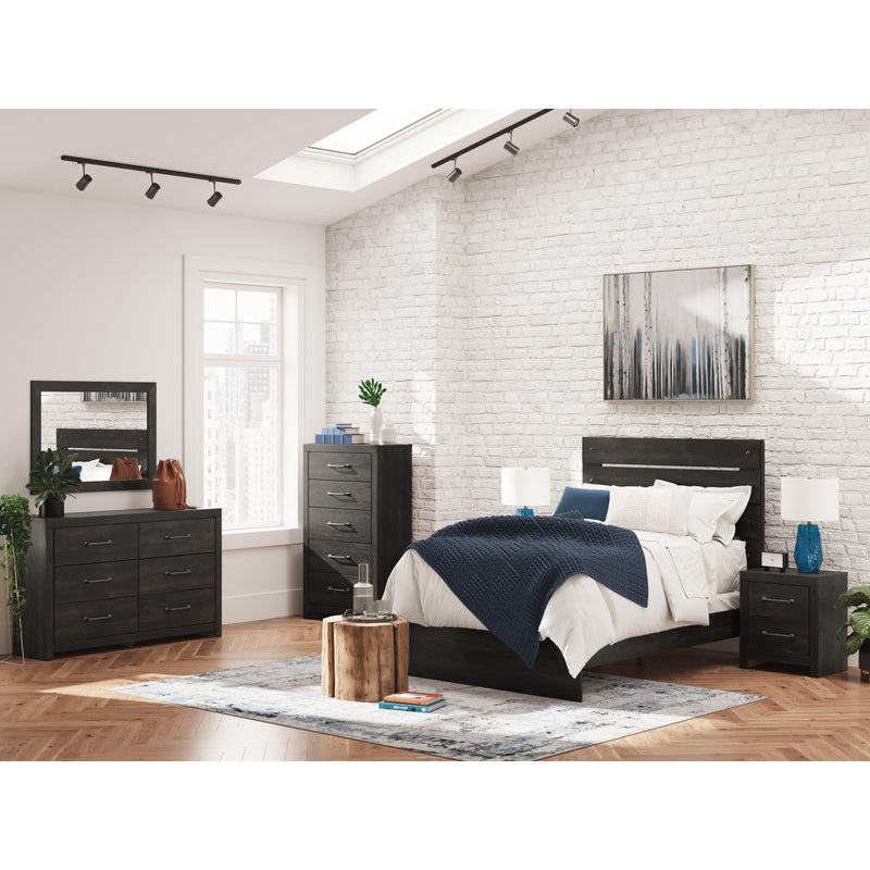 Signature Design by Ashley Hollivern B2108 8 pc King Panel Bedroom Set IMAGE 1