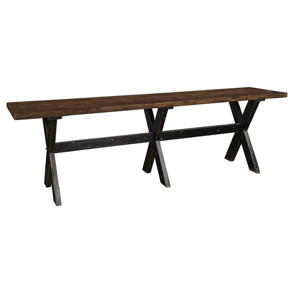 Classic Home Aurora Dining Table with Trestle Base 51003008ELP IMAGE 1