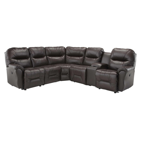 Best Home Furnishings Bodie Reclining Leather 6 pc Sectional M760C-SECT 73016L IMAGE 1