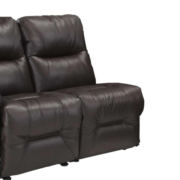 Best Home Furnishings Bodie M760C4A Armless Recliner (Chocolate) IMAGE 1