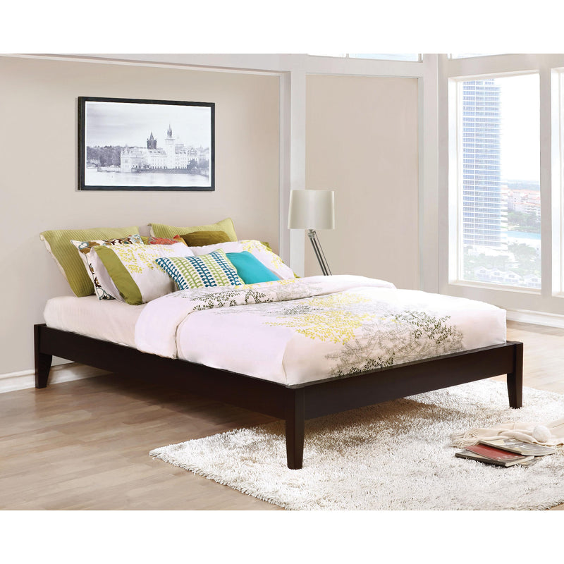 Coaster Furniture Hounslow Queen Platform Bed 300555Q IMAGE 1