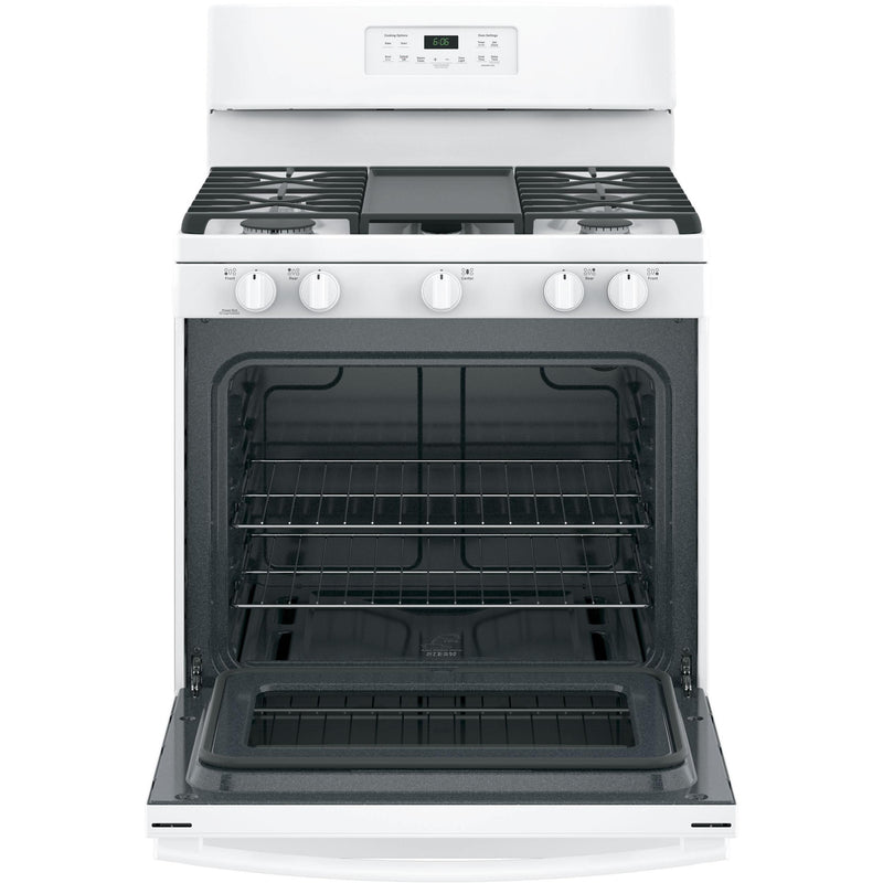 GE 30-inch Freestanding Gas Range JGBS66DEKWW IMAGE 2