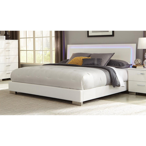 Coaster Furniture Felicity California King Platform Bed 203500KW IMAGE 1