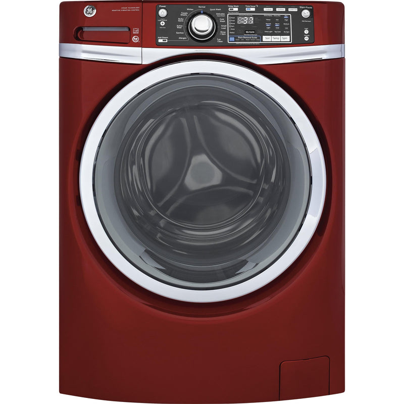 GE 4.9 cu. ft. Front Loading Washer with Steam GFW480SPKRR IMAGE 1