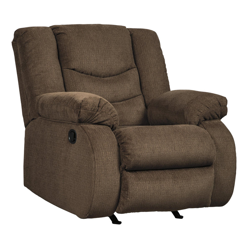 Signature Design by Ashley Tulen Rocker Fabric Recliner 9860525 IMAGE 1