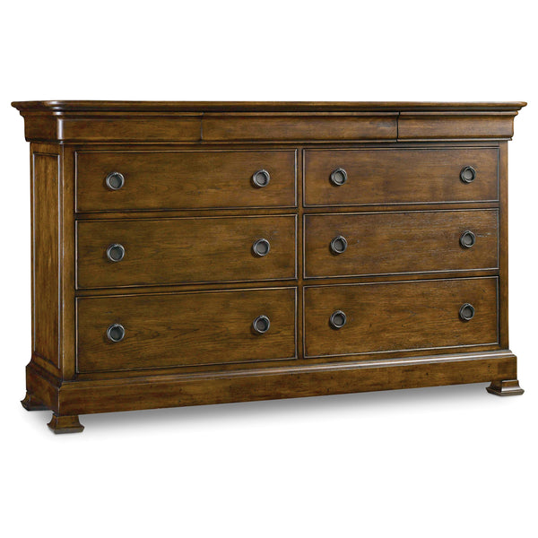 Hooker Furniture 5447-90002 Archivist Nine-Drawer Dresser IMAGE 1