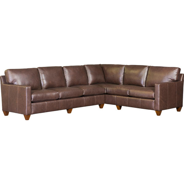 Mayo Furniture Stationary Leather 2 pc Sectional 3830L15/L74 IMAGE 1