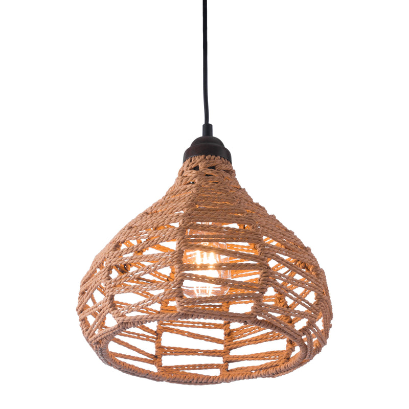 Zuo Nezz 56016 Ceiling Lamp - Natural IMAGE 3