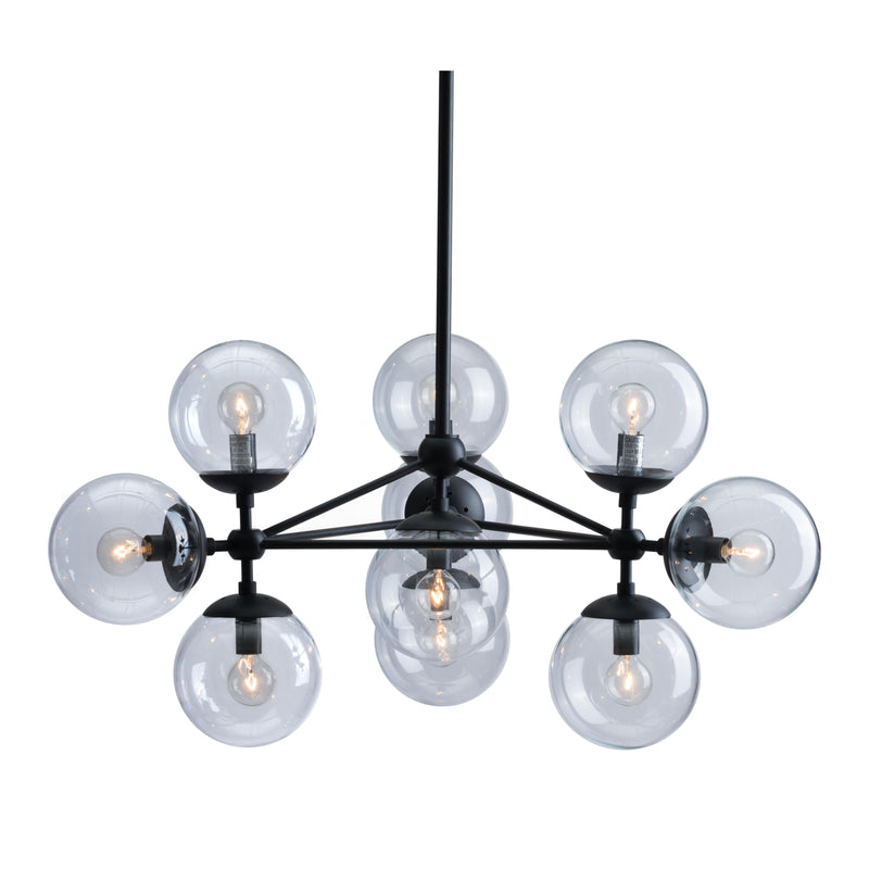 Zuo Belfast 56065 Ceiling Lamp - Black IMAGE 3