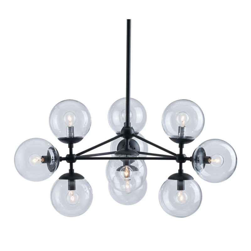 Zuo Belfast 56065 Ceiling Lamp - Black IMAGE 4