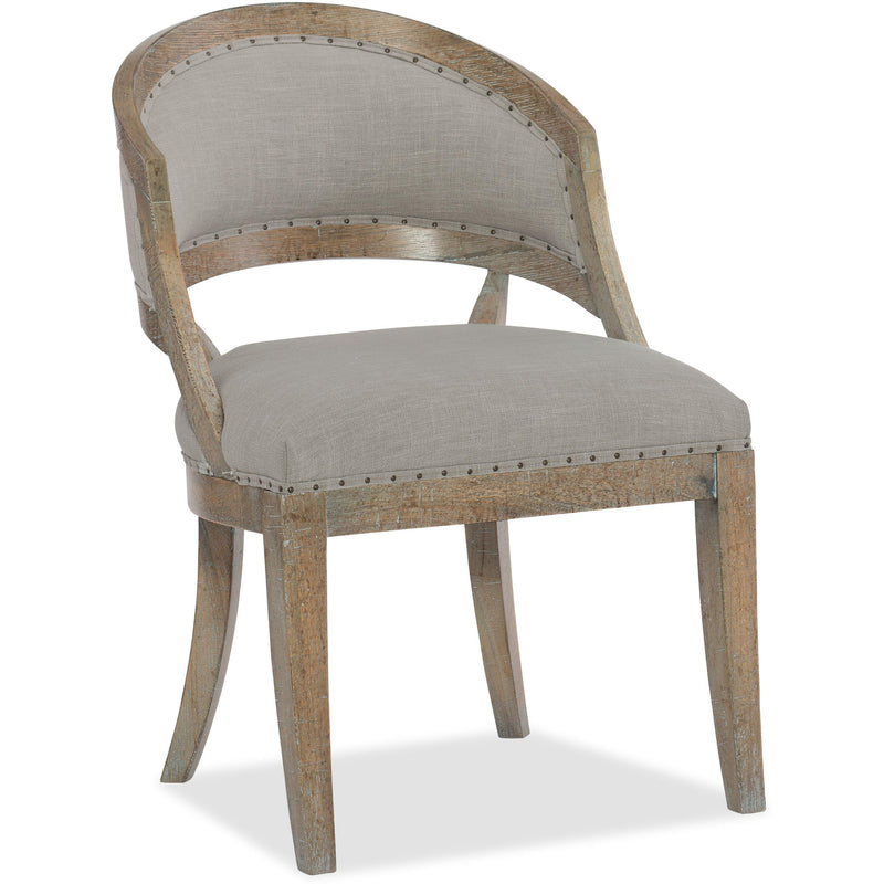 Hooker Furniture 5750-75300-MWD Boheme Garnier Barrel Back Chair IMAGE 1