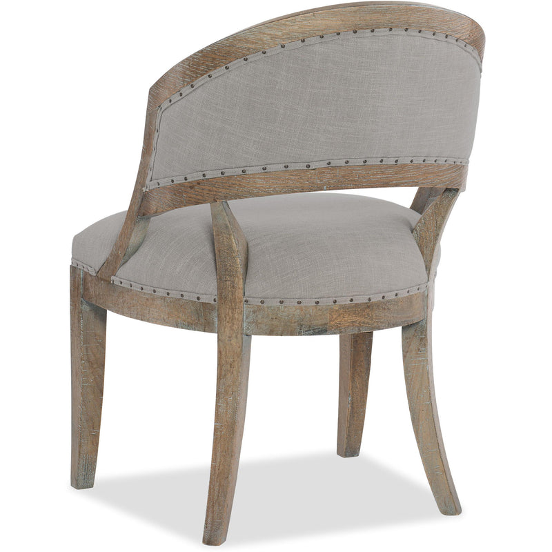 Hooker Furniture 5750-75300-MWD Boheme Garnier Barrel Back Chair IMAGE 2