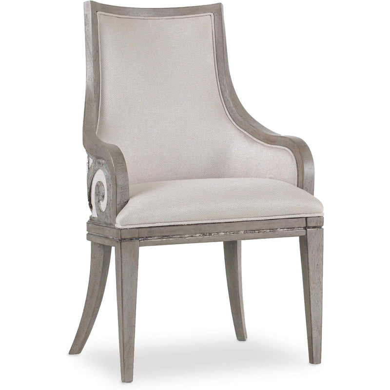 Hooker Furniture 5603-75400-LTBR Sanctuary Upholstered Arm Chair IMAGE 1