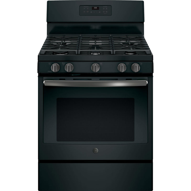 GE 30-inch Freestanding Gas Range with Self-Clean Oven JGB660FEJDS IMAGE 1