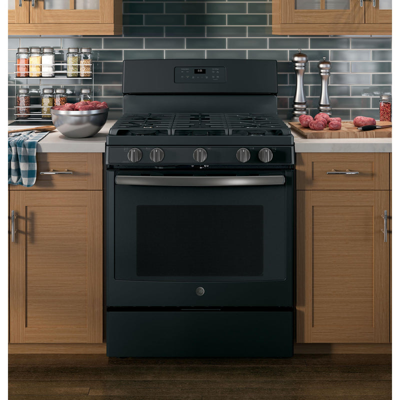 GE 30-inch Freestanding Gas Range with Self-Clean Oven JGB660FEJDS IMAGE 6