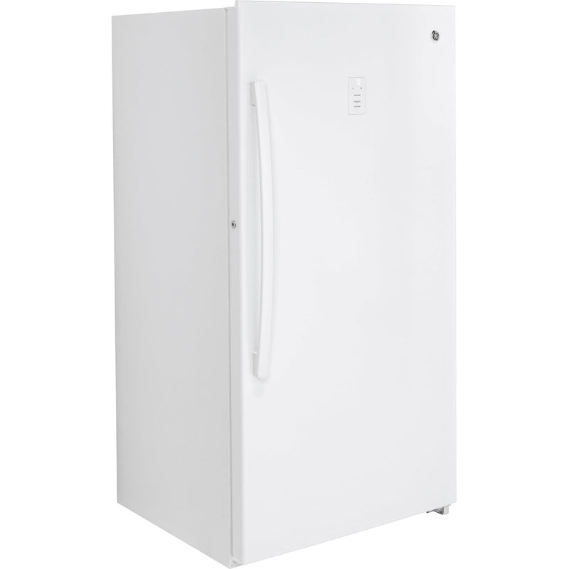 GE 21.3 cu.ft. Upright Freezer with Turbo Freeze FUF21SMRWW IMAGE 3