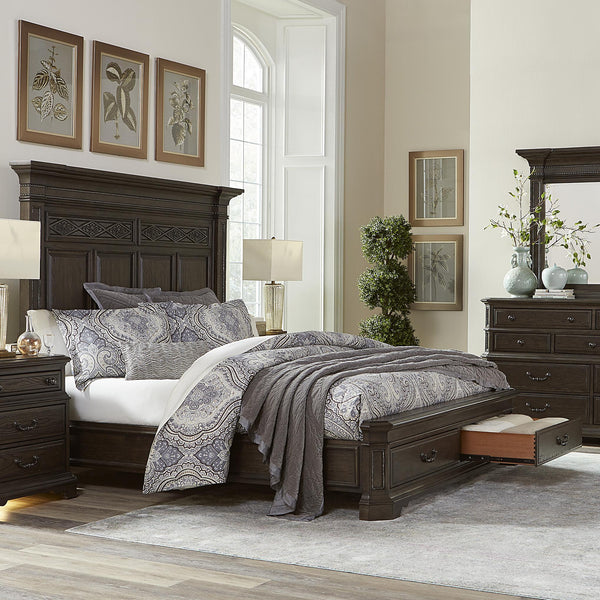 Aspen Home Foxhill California King Panel Bed with Storage I201-410/I201-415/I201-407D IMAGE 1