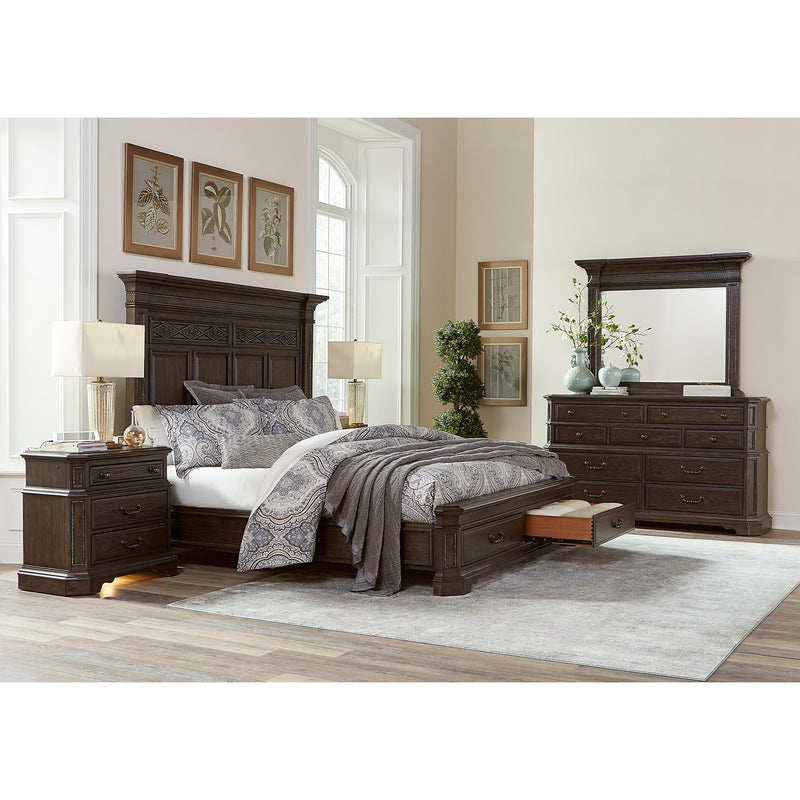 Aspen Home Foxhill King Panel Bed with Storage I201-406/I201-415/I201-407D IMAGE 2