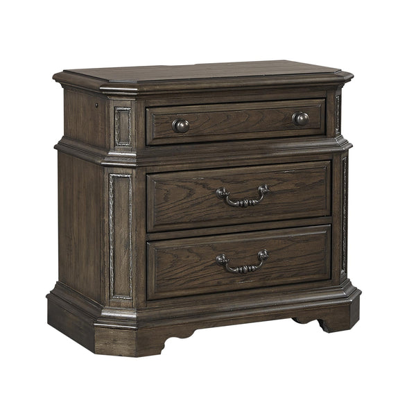 Aspen Home Foxhill 3-Drawer Nightstand I201-449 IMAGE 1