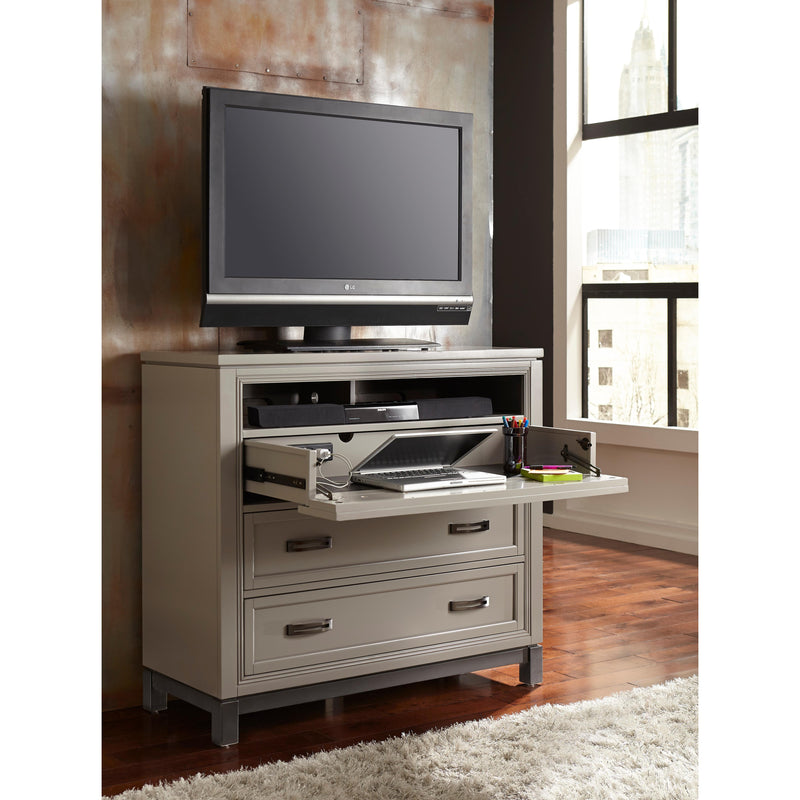 Aspen Home Hyde Park 3-Drawer Media Chest I32-486 IMAGE 3