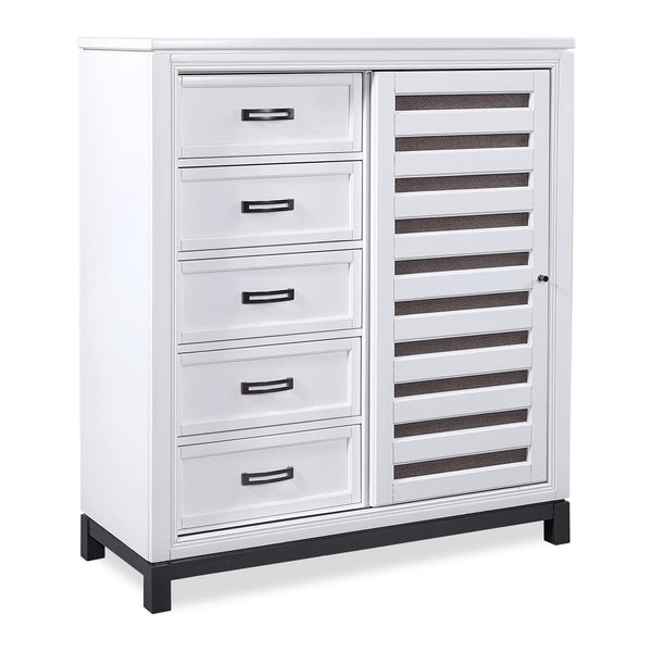 Aspen Home Hyde Park 5-Drawer Chest I32-457-WHT IMAGE 1