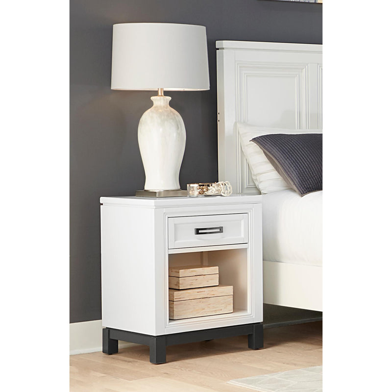 Aspen Home Hyde Park 1-Drawer Nightstand I32-451N-WHT IMAGE 2