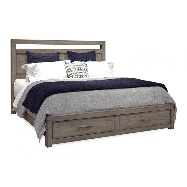 Aspen Home Modern Loft California King Panel Bed with Storage IML-410/IML-415/IML-407D IMAGE 1