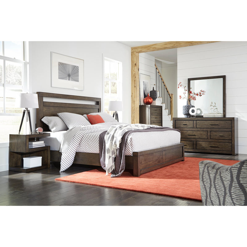 Aspen Home Modern Loft California King Panel Bed IML-407-BRN/IML-410-BRN/IML-415-BRN IMAGE 2