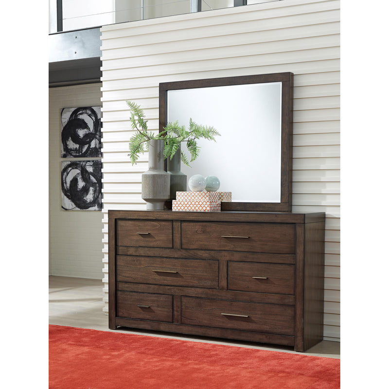 Aspen Home Modern Loft 6-Drawer Dresser IML-453-BRN IMAGE 4