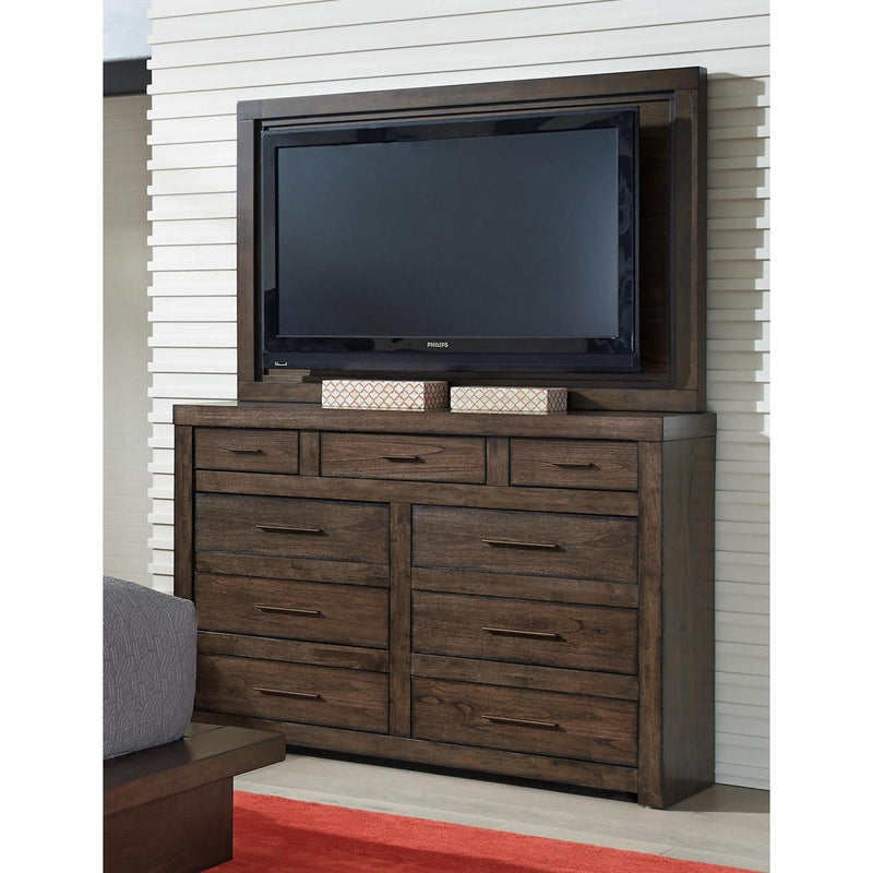 Aspen Home Modern Loft 9-Drawer Dresser IML-455-BRN IMAGE 5