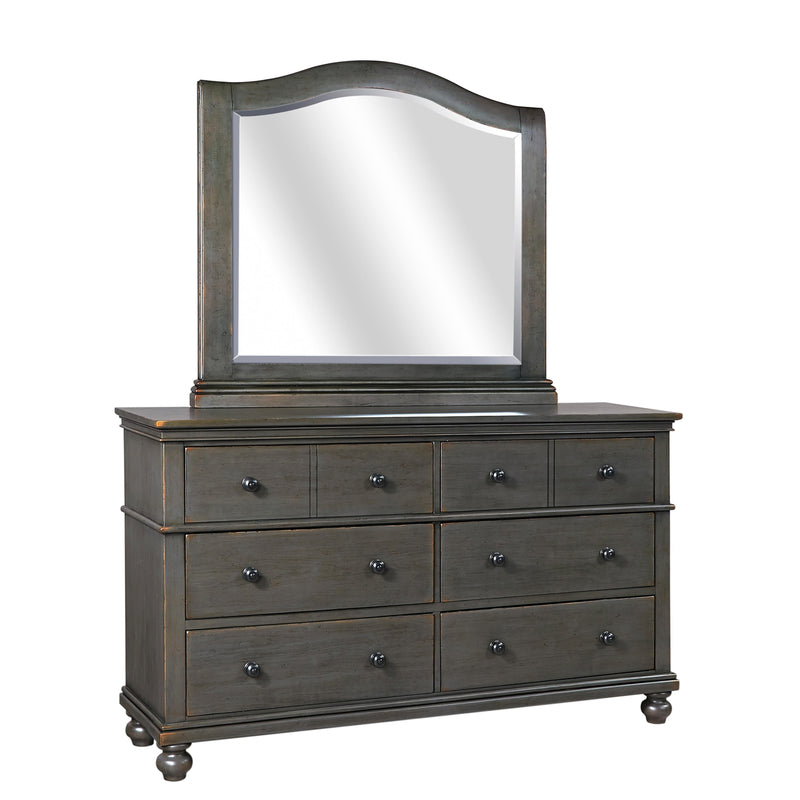 Aspen Home Oxford 6-Drawer Dresser I07-453-GRY IMAGE 2