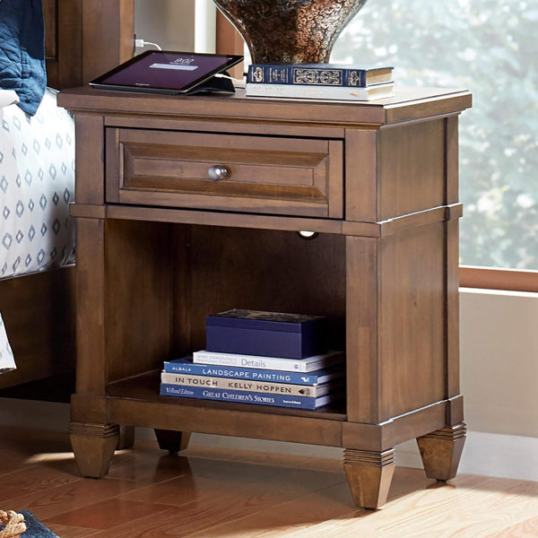 Aspen Home Thornton 1-Drawer Nightstand I34-451N-SNA IMAGE 1